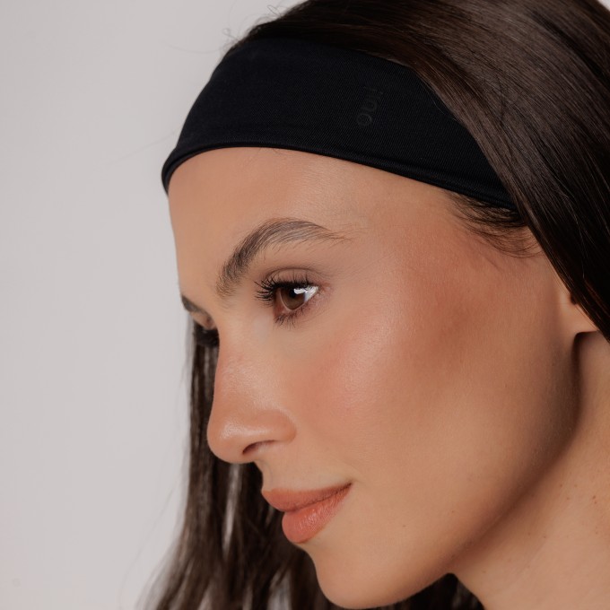 Faixa de Cabelo Performance Preto Timeless