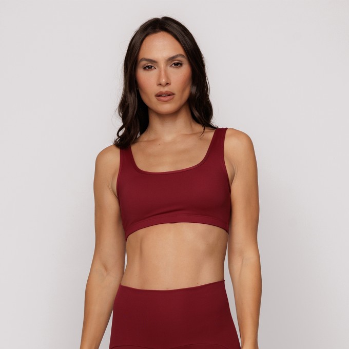 Top Active Performance Bordô Timeless