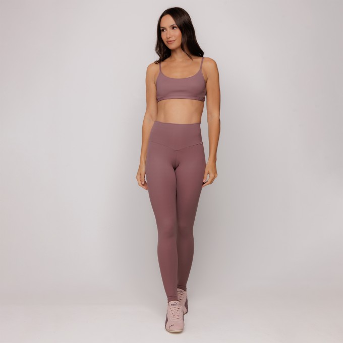 Legging Performance Rosa Matte Timeless