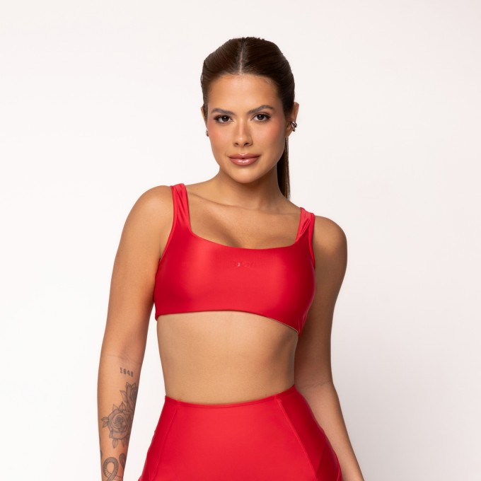 Top Vermelho Pace
